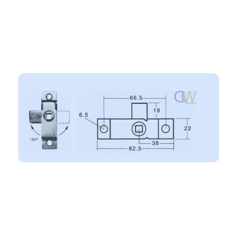 Rotating Lock Mechanism Blueprint