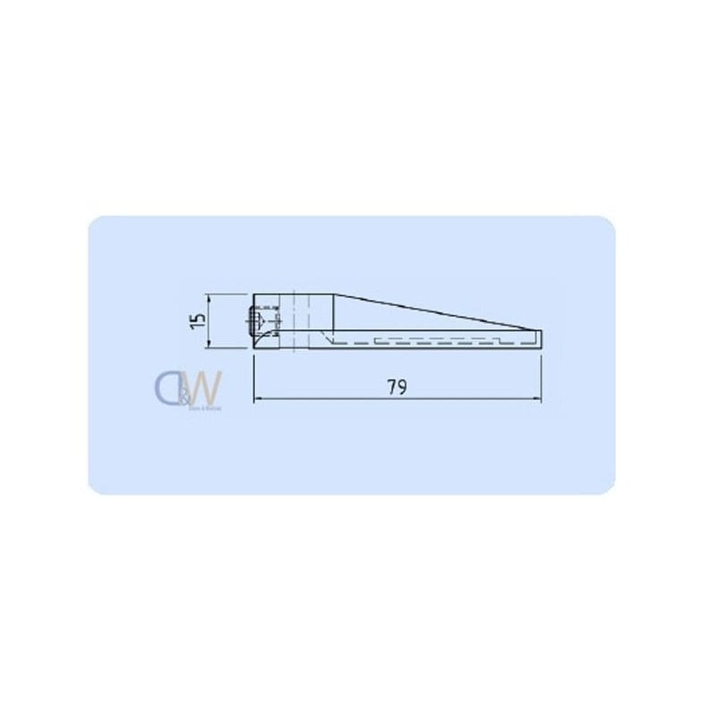 Wedge Object Diagram With Dimensions