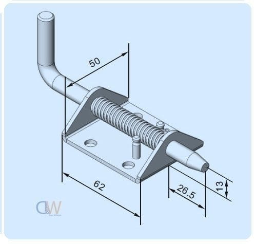 Spring Bolt - Large - 4