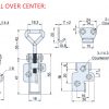 SMALL OVER CENTER FASTENER CAD