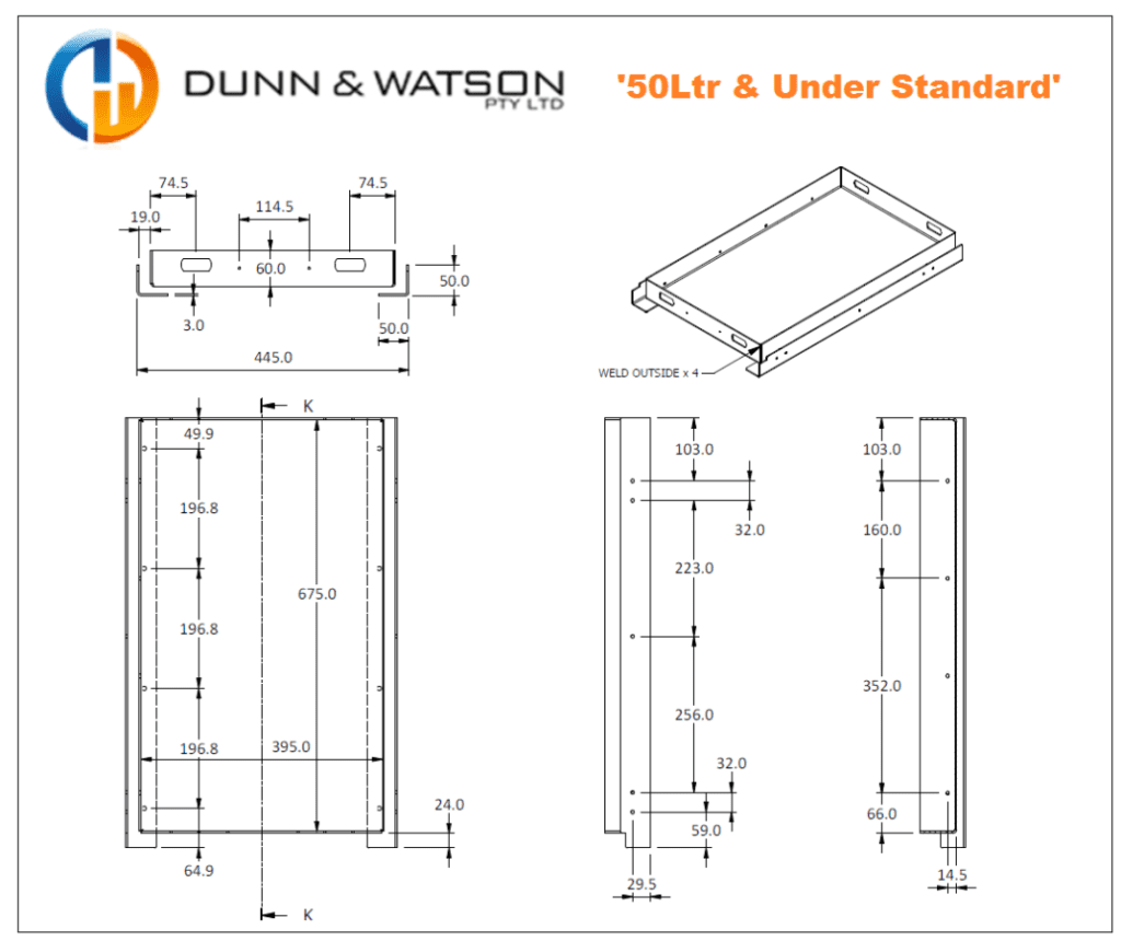 4wd Fridge Slides - 50LTR & Under - 4