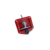 Folding T Handle – Red Powder Coat - 1