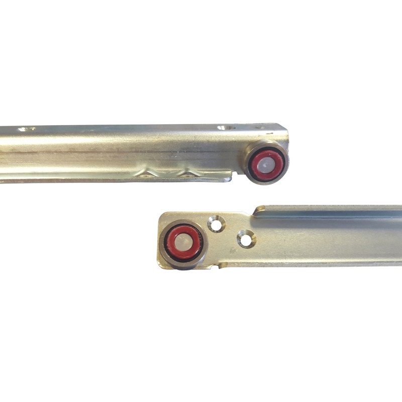 Metal Sliding Tracks With Roller Wheels