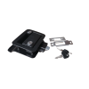 Trailer Door Lock - Black - 1