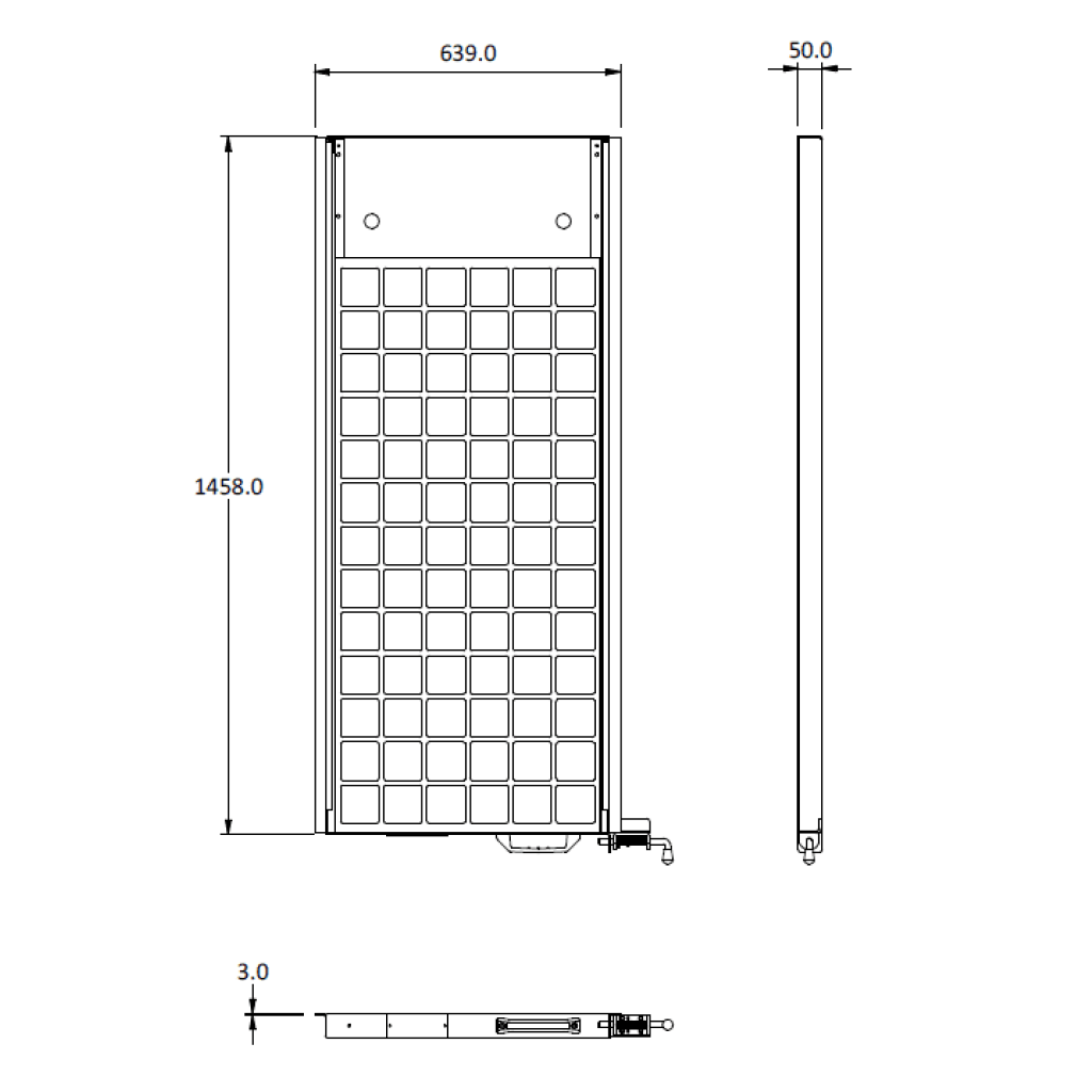 100 Watt Slide Out Solar Panel - 5