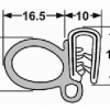 Pinchweld seal large side bubble