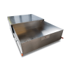 Industrial Metallic Drawer Container