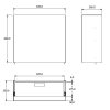 Multiview Technical Illustration With Dimensions