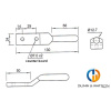 Strap Hinge Kit (Stainless Steel) - 200mm - 5