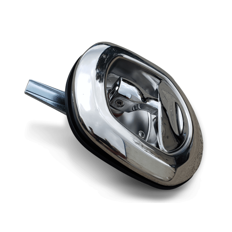 Whale Tail Standard Tongue - Chrome - 2