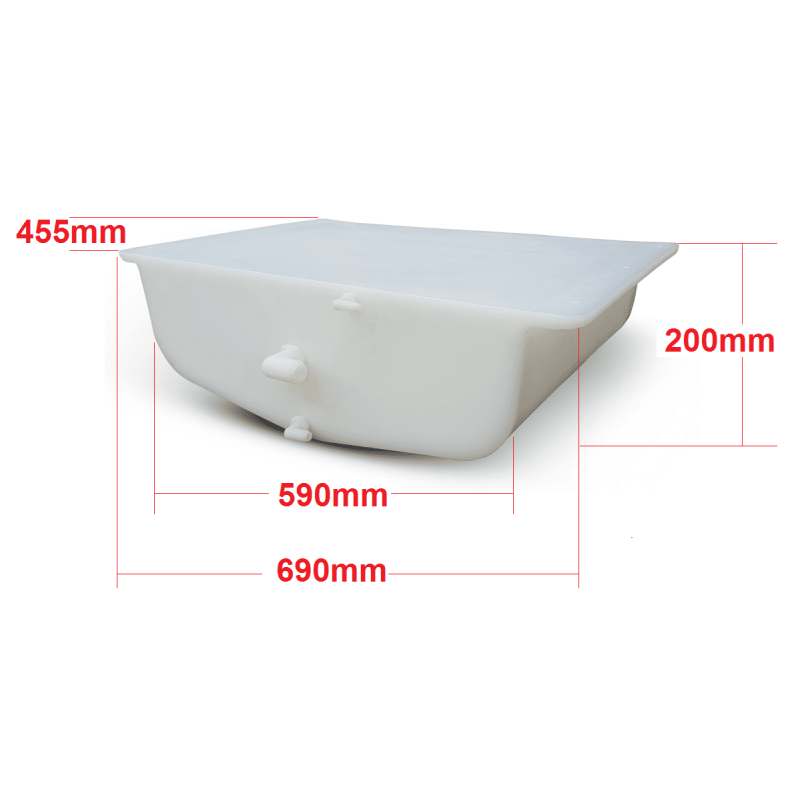 40L Tourer Tray Water Tank (Australian Made) - 2