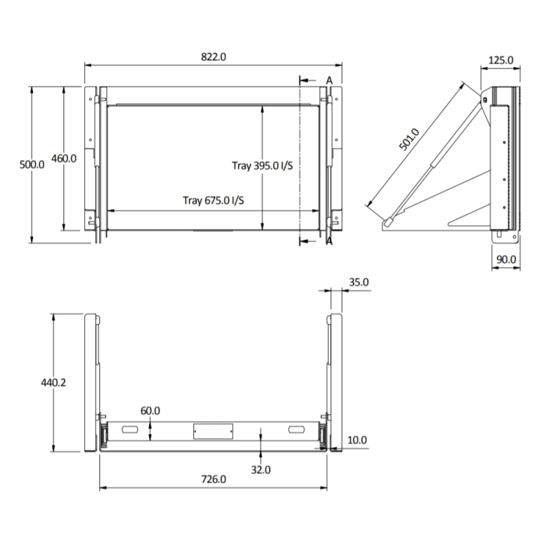 sideways 50 tilt size