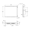 Aluminium Bench to suit Standard Fridge Slides (Australian Made) - 4