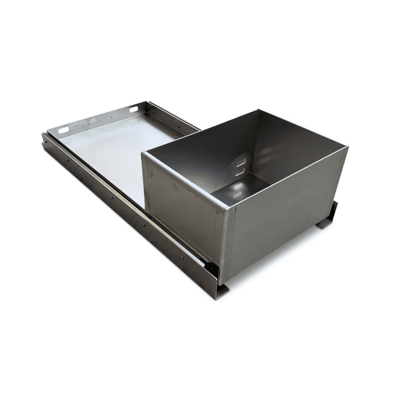 Caravan Tunnel Boot Drawer with BBQ Tray (Australian Made) - 4