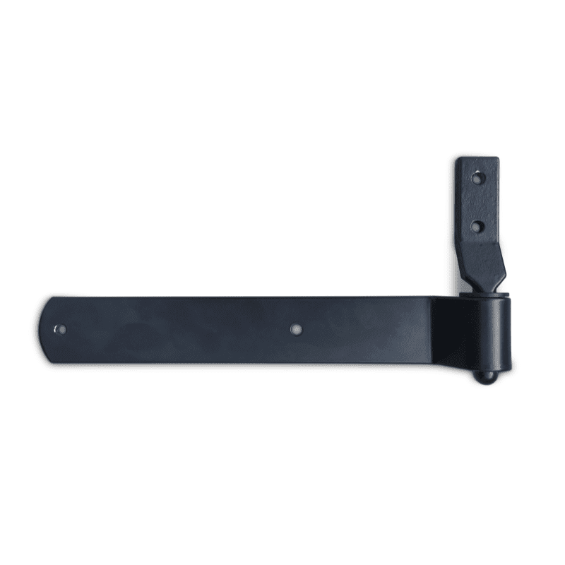 235mm Strap Hinge Kit – Black Powder Coated - 1