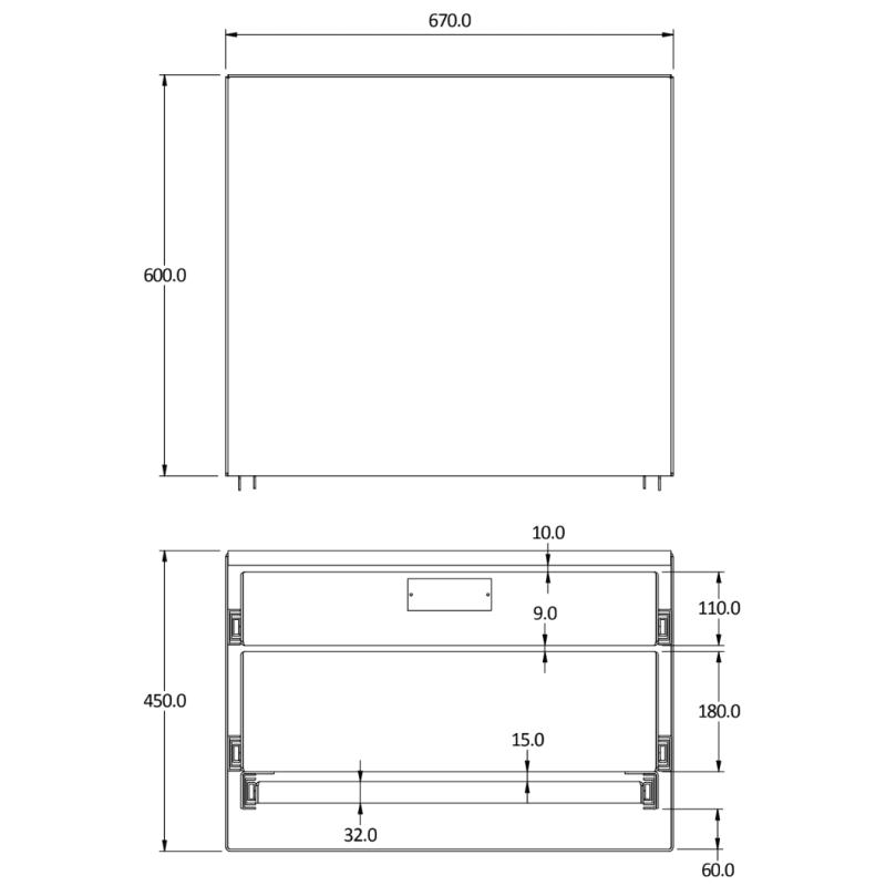 small double canopy drawer size