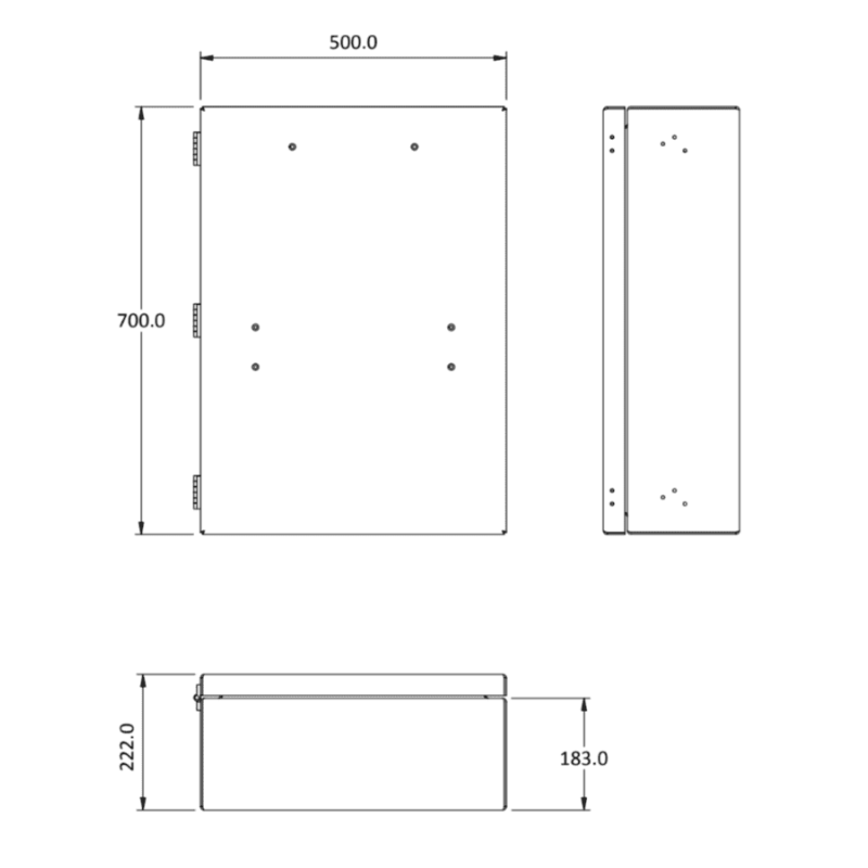 Portable Shower Water Heater Box (Australian Made) - 4