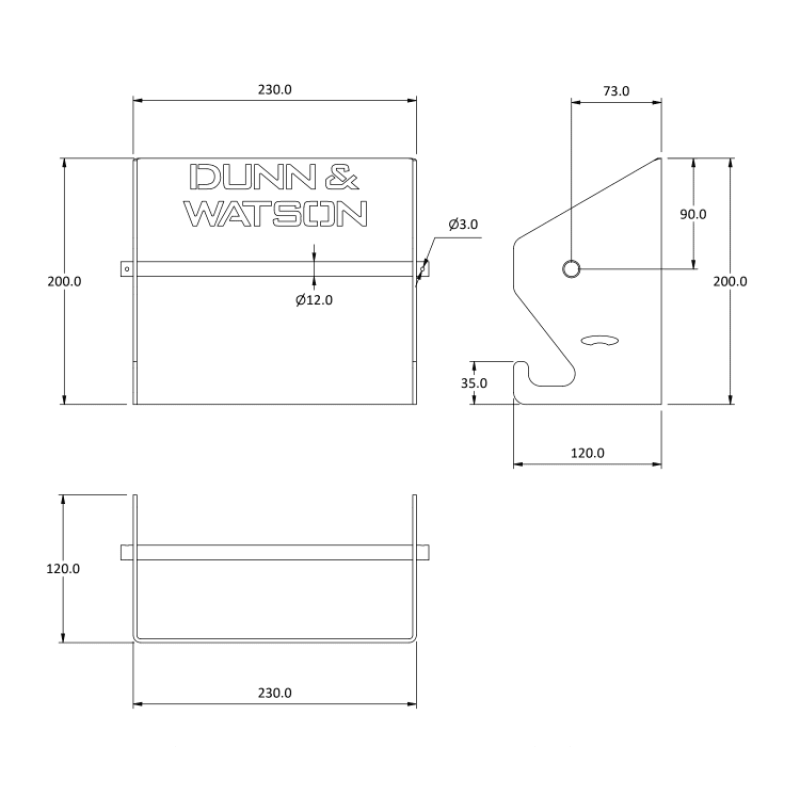 Paper Towel Holder Size