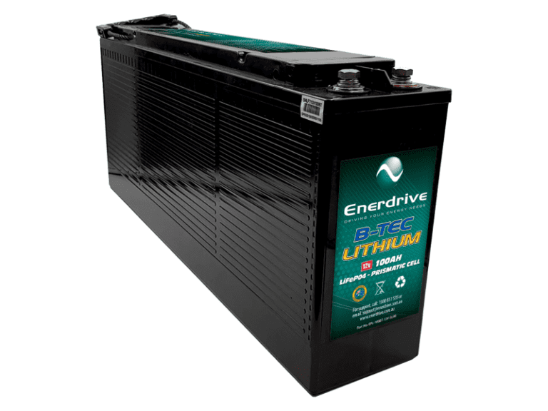 Enerdrive B-TEC 12V 100Ah Slimline Lithium Battery | Dunn & Watson