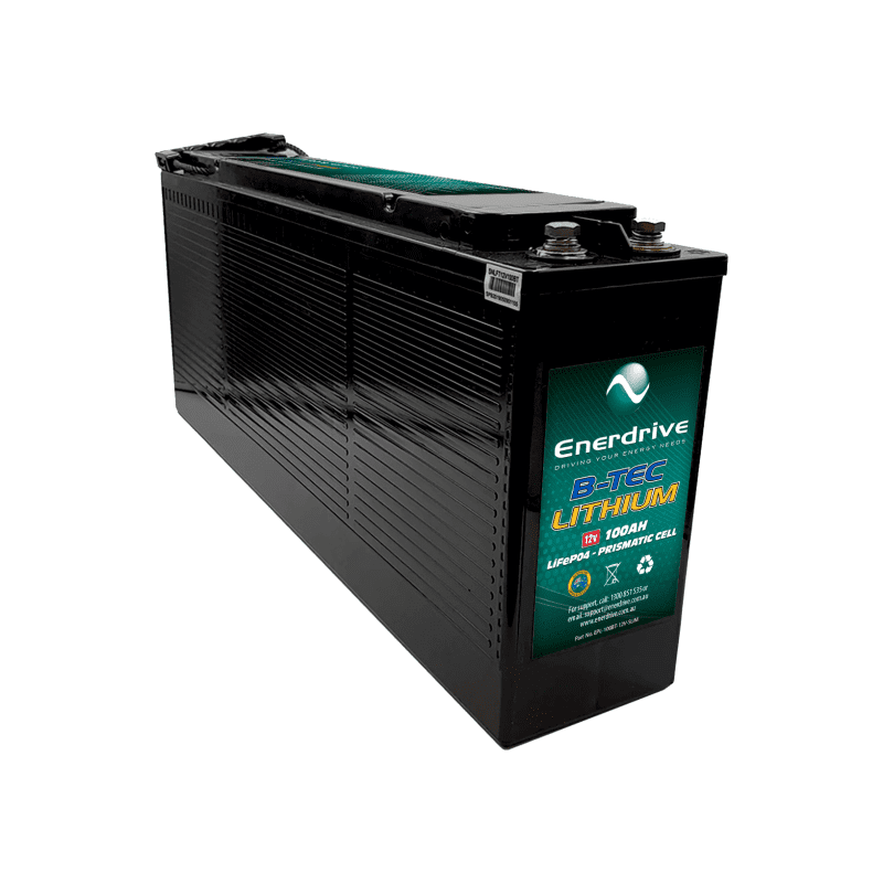 Enerdrive B-TEC 12V 100Ah Slimline Lithium Battery - 1