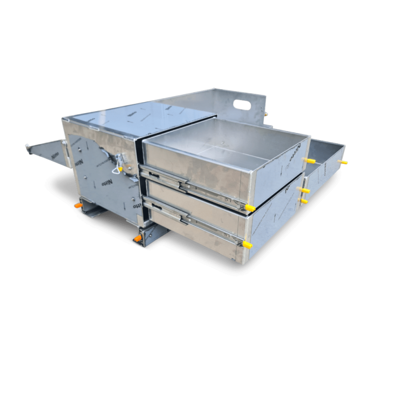 Pull Out Trailer Kitchen with Burner Bay (Australian Made) - 1