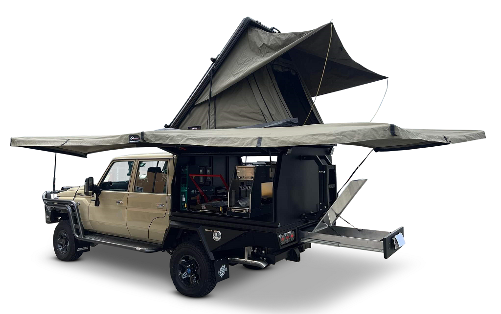 Dunn Watson 4wd Tourer Tray Full Canopy With Custom Fitout And RTT 5