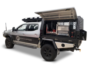 Dunn Watson 4wd Tradie Tray 4x4 Canopy And Custom Fitout 1