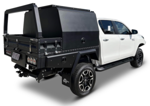Dunn Watson Custom 4wd Ute Tray 1200mm Deluxe Canopy and Rear Bar 2