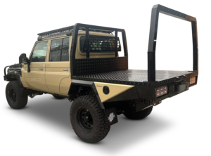 Dunn Watson Custom Tourer Tray On Toyota Landcruiser 79 Series 1