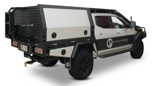 Dunn Watson Nissan Navara With Tradie Tray And Custom Canopy 1