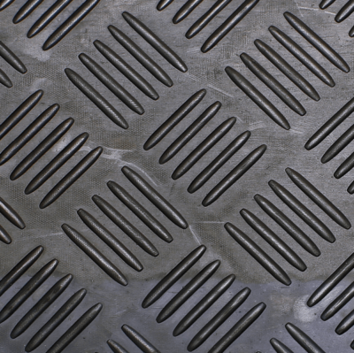 checkerplate rubber matting