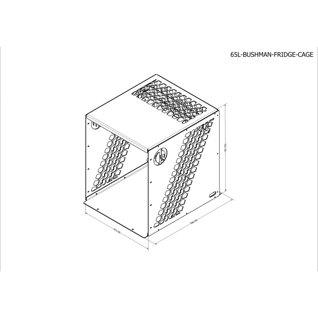 BUSHMAN 65L DIMENSIONS