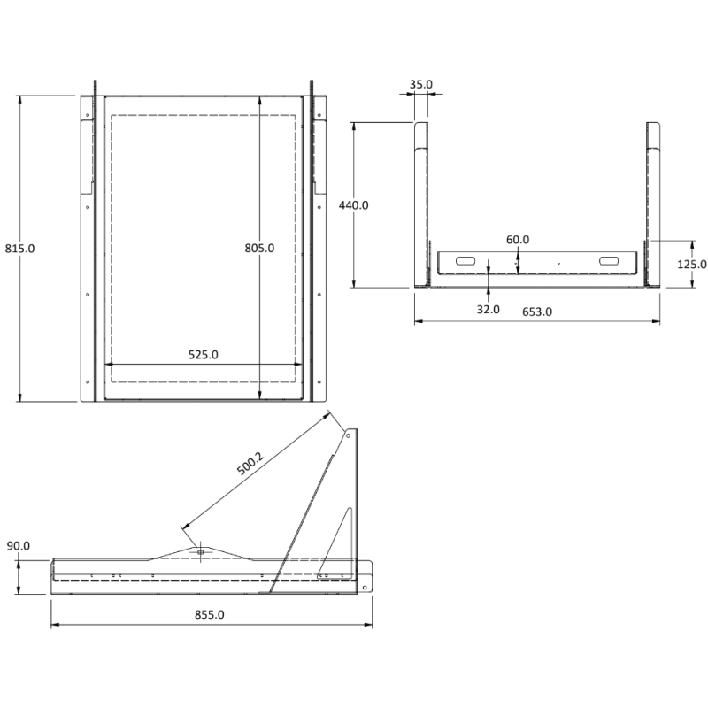 4x4 Slide And Tilt Fridge Slide – 60LTR and Over (Aus Made) - 4