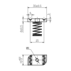 M6 Sprung Channel Nut