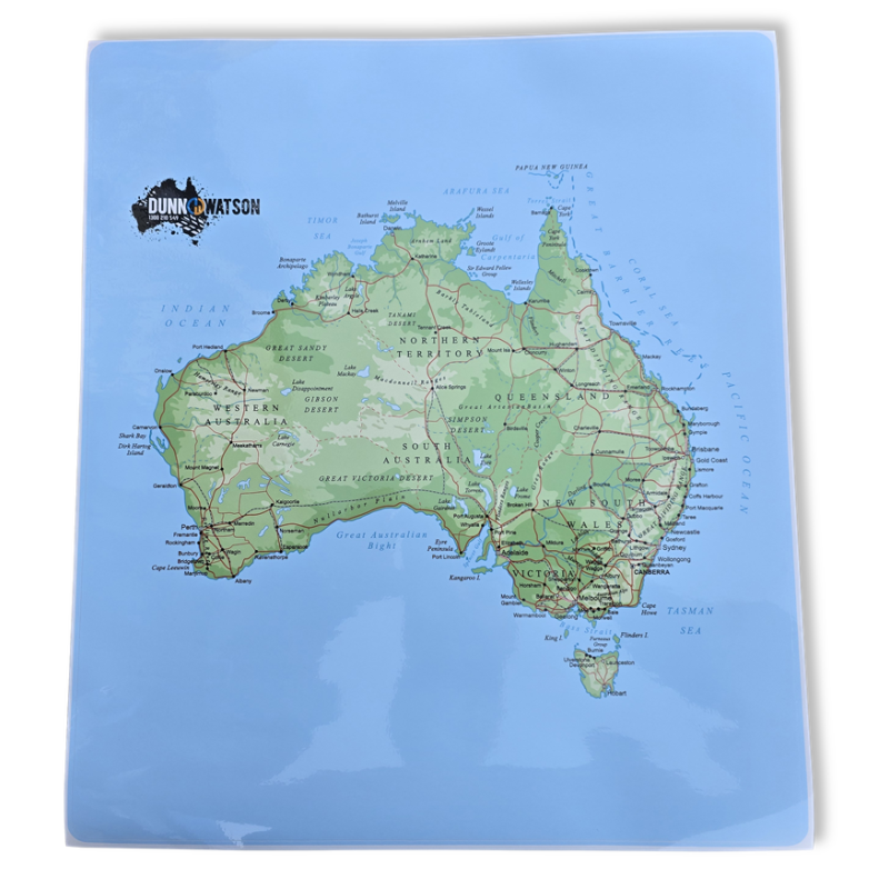 Dunn & Watson 4wd Australia Map 1