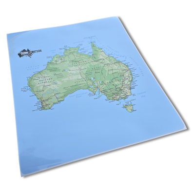 Dunn & Watson Adhesive Map of Australia - 1