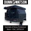 Dunn & Watson 4wd Ute TRay and Canopy in Pro Textura Black