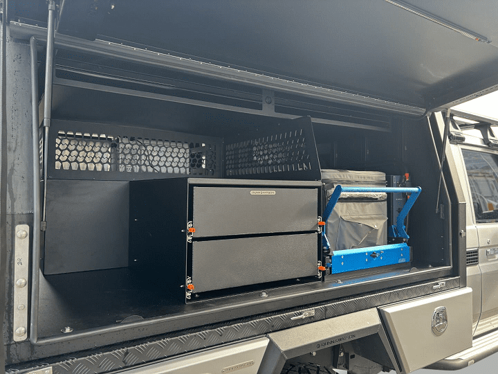 Dunn & Watson Custom Canopy Fitout Driver Side