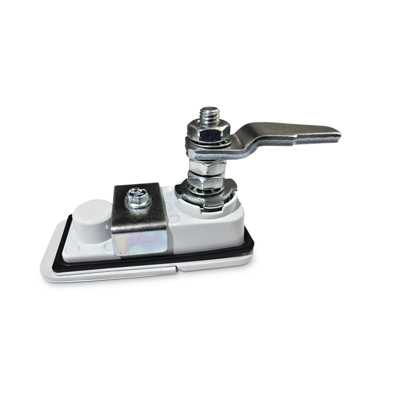 Caravan Access Door Twist Lock - White - 5