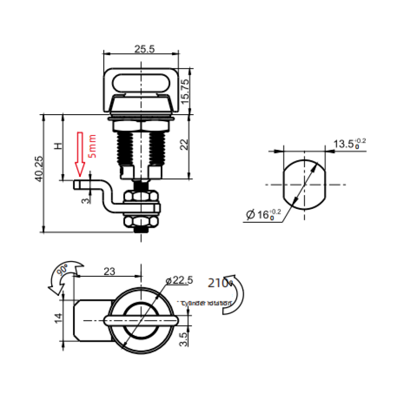 Compression Thumb Tab A6089 2011