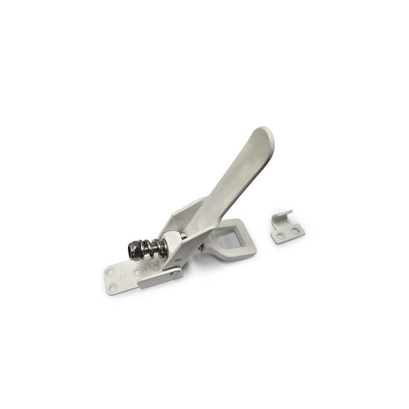 Heavy Duty Stainless Steel Over Center Fastener Powder Caoted White 2
