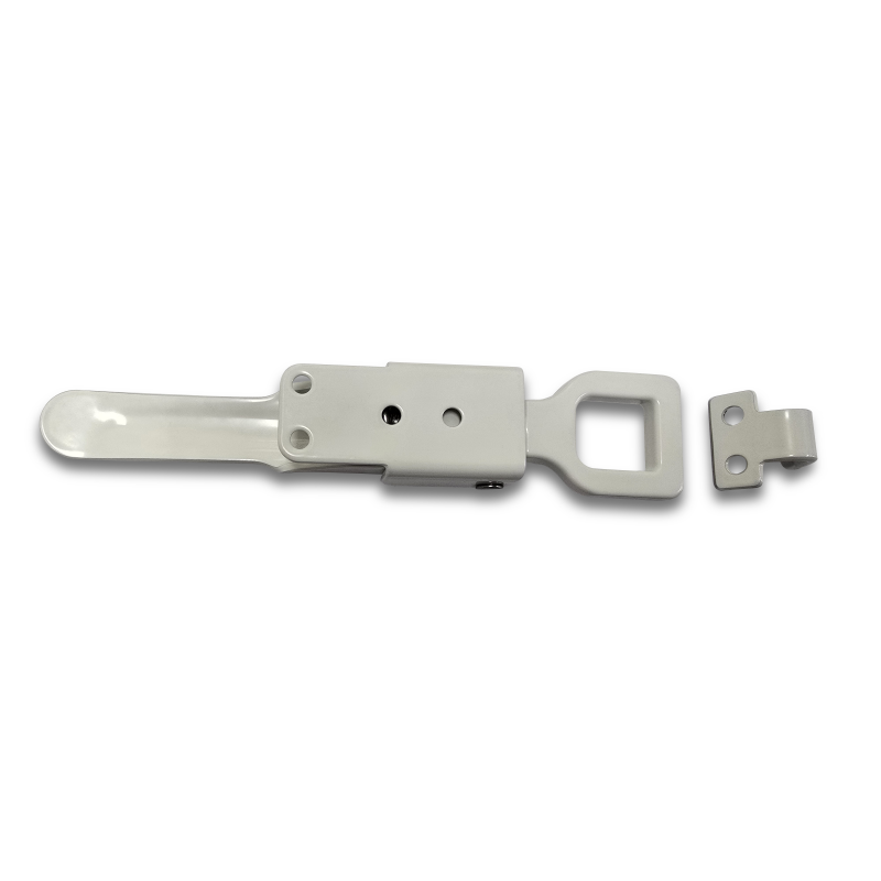 Heavy Duty Stainless Steel Over Center Fastener Powder Caoted White 3