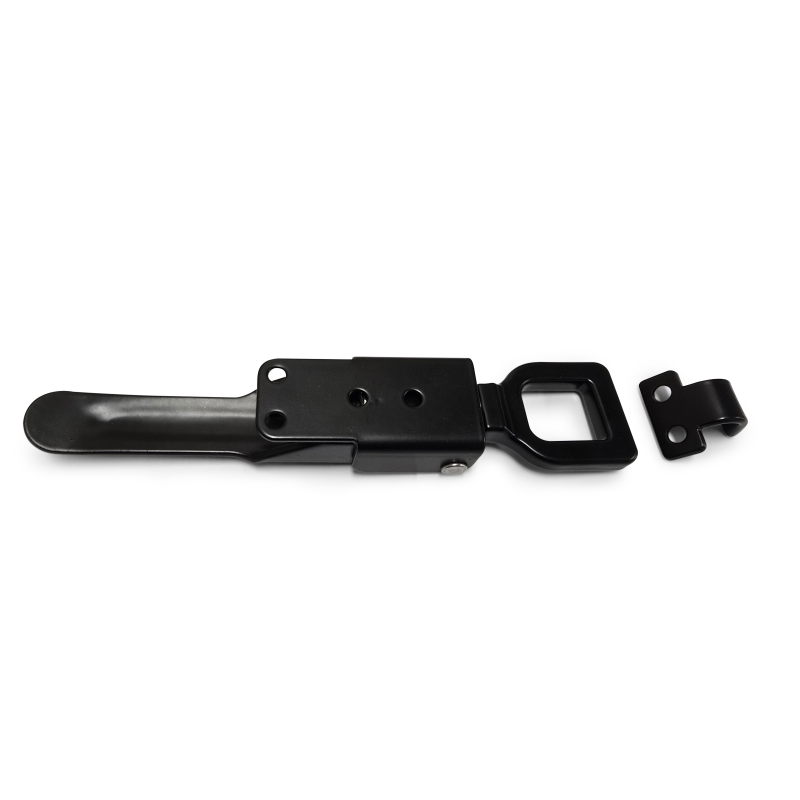 Heavy Duty Stainless Steel Over Center Fastener Powder Coated Black 2