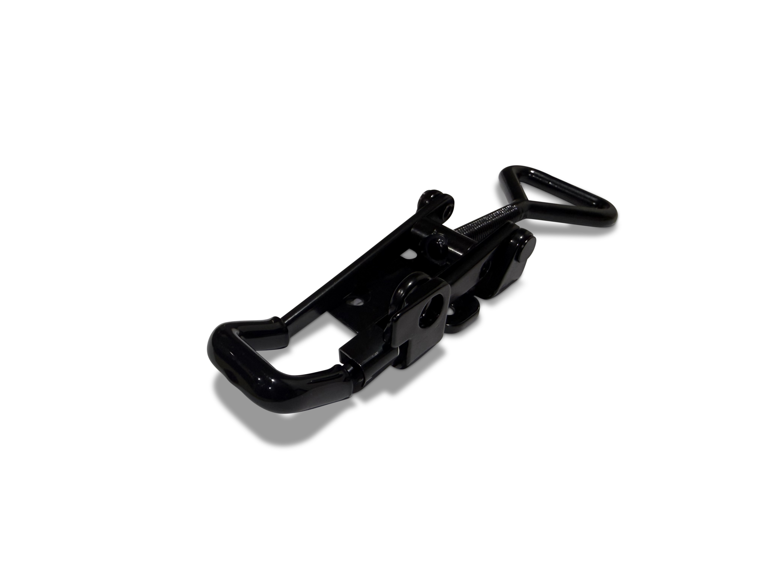 Black Locking Over Centre Fastener - Stainless Steel - 6