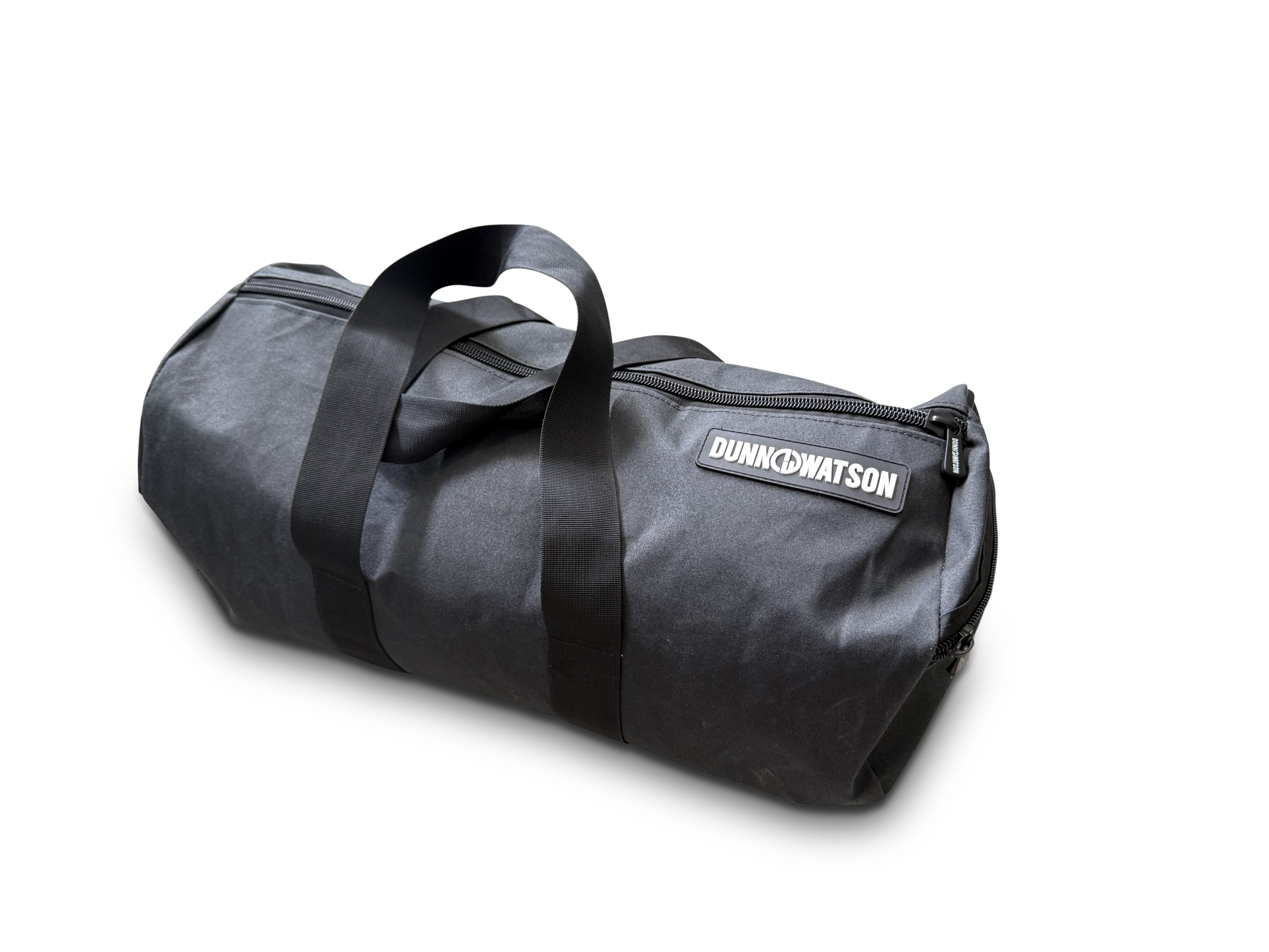 Dunn & Watson Black Canvas Duffle Bag 1