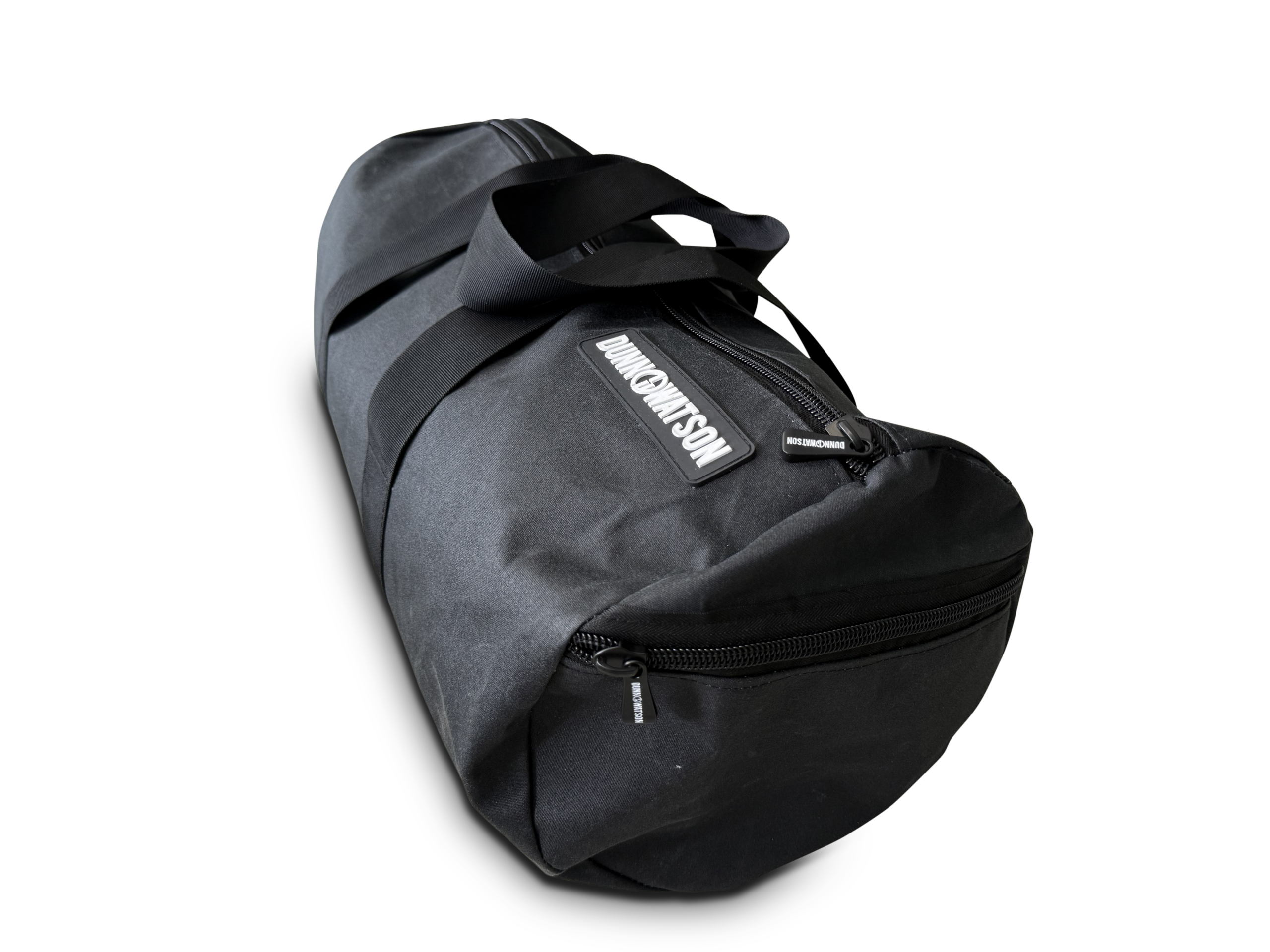 Dunn & Watson Black Canvas Duffle Bag 3