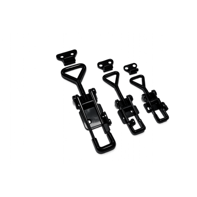 Product Button Black Stainless Steel Locking Over Center Latches