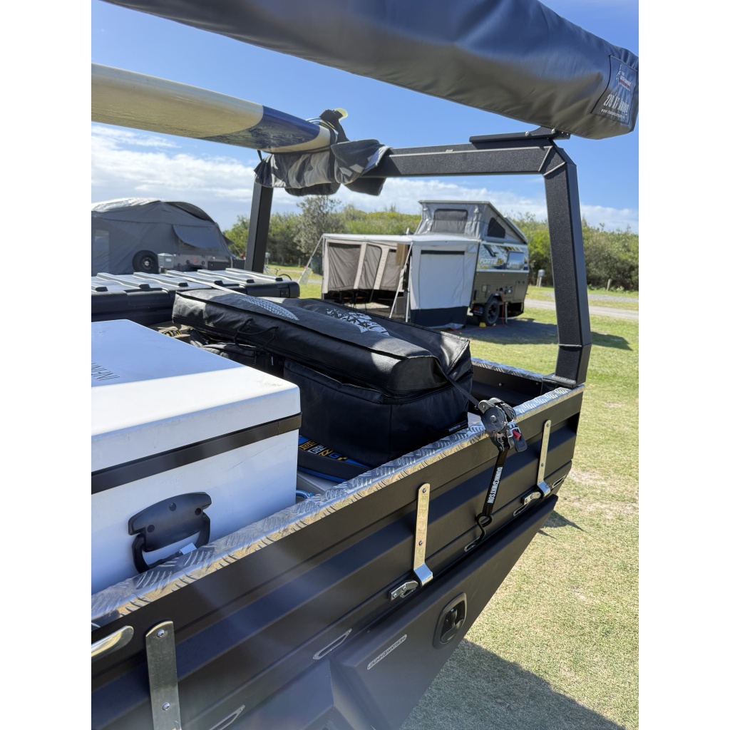 304 Stainless Steel Auto Retractable Strap Securing Load In 4wd Ute Tray