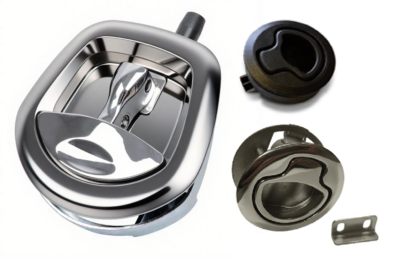 Stainless Steel Marine & Boating Button Images Latches