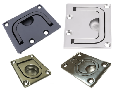 Stainless Steel Marine & Boating Button Images Lift Latches